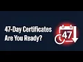 47-Day SSL Certificates Explained 2026-2029 Timeline