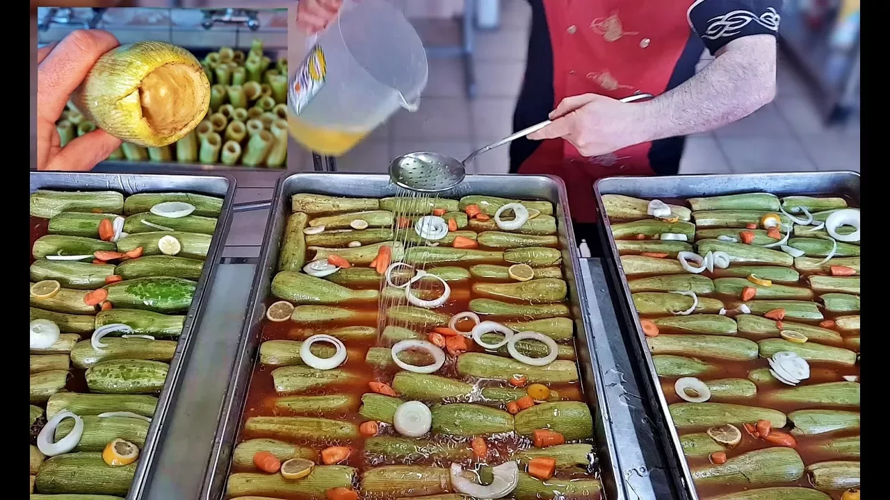 Green Stuffed Zucchini Baking Recipe