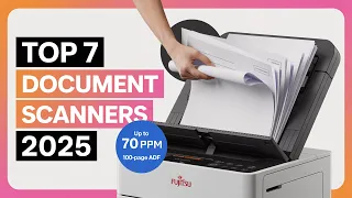 7 Best Document Scanners of 2025 Fast Portable Office-Ready Picks