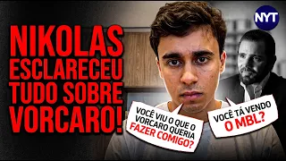 ENTREVISTA COM NIKOLAS FERREIRA - Esclareceu conversas com Vorcaro
