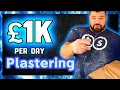 HOW TO EARN 1000 A DAY PLASTERING OVER ARTEX