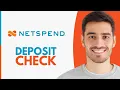 How to Deposit a Check on NetSpend - Step by Step