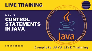 Day 3 - Control Statements in JAVA