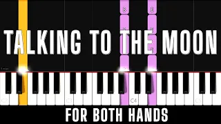 Download Bruno Mars - Talking to the Moon - Easy Beginner Piano Tutorial - For 2 Hands MP3