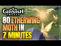 Etherwing Moth Locations Fast and Efficient Linnea Ascension Materials Genshin Impact