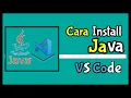 Cara Setting Java di Visual Studio Code dengan mudah 100 Works