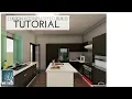 LUMION 9 RENDERING TUTORIALS KITCHEN SPEED BUILD