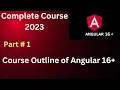 Angular 16 Tutorial 2023 Part 1 Complete Course of Angular 16 for Beginners by Engineer Shoaib