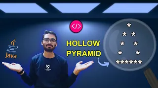 Hollow Pyramid Pattern in Java Step-by-Step Explanation and Logic