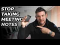 STOP TAKING MEETING NOTES - Plaud Note Pro Real-World Review
