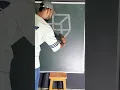 Draw 3D Cube drawing