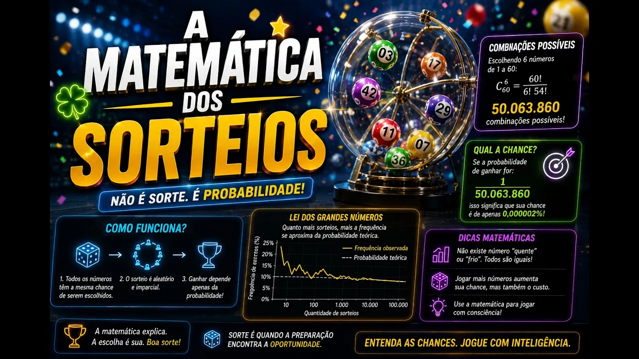 A Matemática dos Sorteios