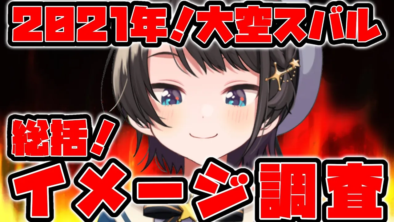 【#生スバル】大空スバルイメージアンケートしたら衝撃の結果に涙が止まらない2022：image survey project 【ホロライブ】