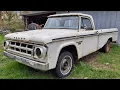 1968 Dodge D100 Sweptline Pickup Parts Truck Walk-Around