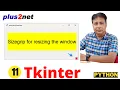 TTK Sizegrip in Tkinter Resizing Windows with Grid Pack and Place Layouts