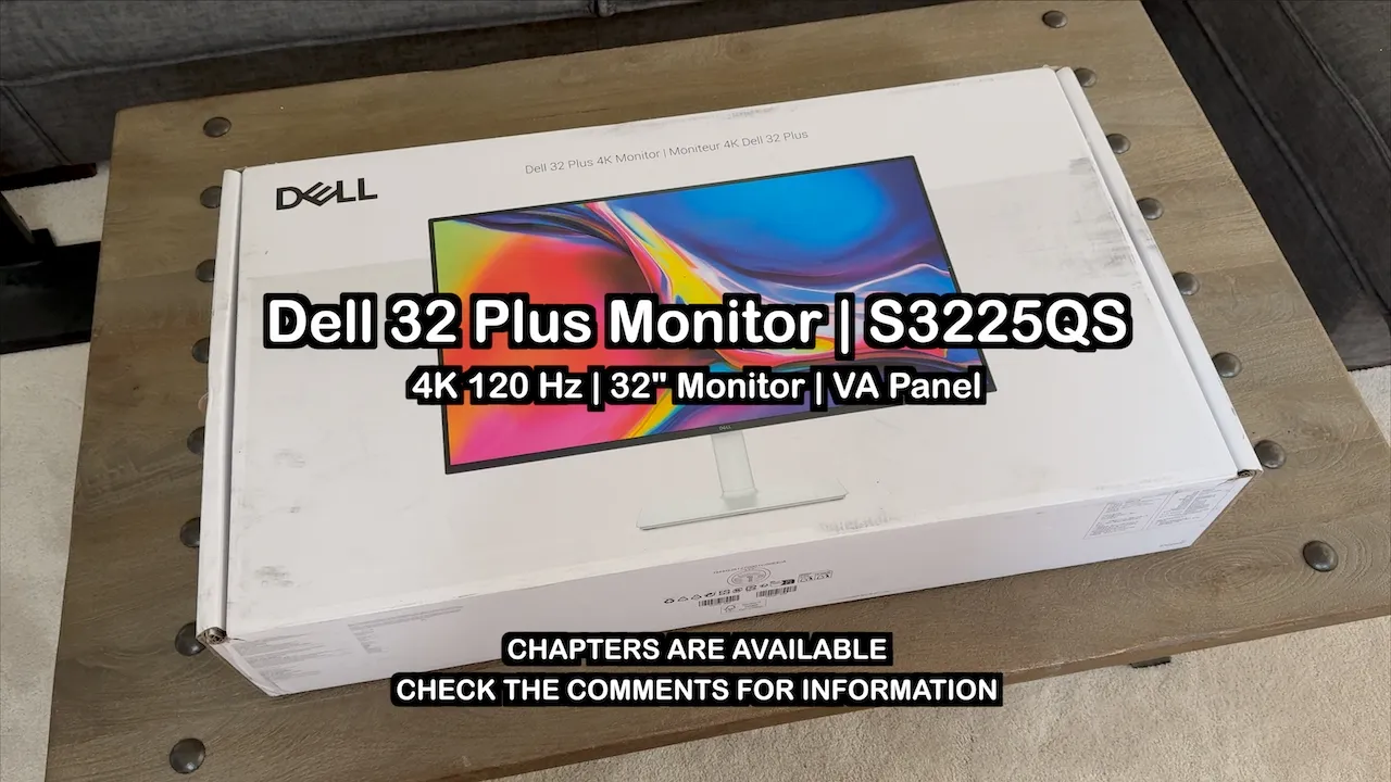you get what you pay for… | Dell 32 Plus Monitor (S3225QS) | 4K 120Hz | VA Panel: video thumbnail