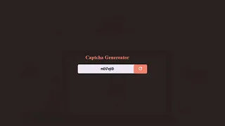 Create Custom Captcha using HTML CSS JavaScript