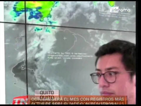 Octubre será el mes con registros más altos de precipitación, según Inhami