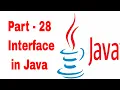 Interface in Java in Tamil Learn Java in Tamil Java Tamil Vathiyar Part - 28