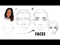 How to Draw Faces beginner friendly