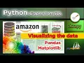 Python Pandas and Matplotlib How to visualize Amazon data from an SQL database from Scrapy