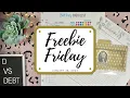 Freebie Friday bill payment checklist printables