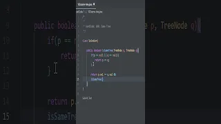 Same Tree Amazon Interview Question Leetcode 100