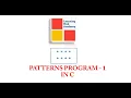 C Programming Practical Patterns Program in C Part-1