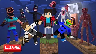 🔴 LIVE - Minecraft Horror One Block...