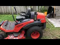 Kubota ZD331 walk around
