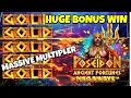 Ancient Fortunes Poseidon Megaways Slot Bonus BIG WIN HUGE MULTIPLIER