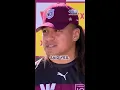 The one question that got Josh Papali'i back in Origin. 😎 #9WWOS #NRL #Origin