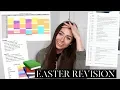 how to have a PRODUCTIVE EASTER plan my revision with me HelloAmyy