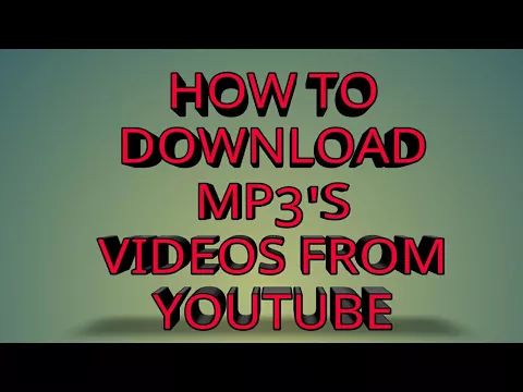Download MP3 HOW TO DOWNLOAD FREE MP3 MUSIC