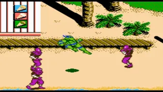 كمبيوتر العائلة لــعبة سلاحف النينجا Ninja Turtles 3 