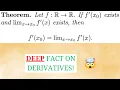 Derivatives NEVER have Removable Discontinuities Calculus Proof