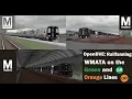 OpenBVE DC Metro Railfanning WMATA Green and Orange Lines