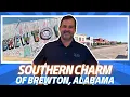 Quick Tour of Downtown Brewton Alabama - Southern Charm Small-Town Vibes