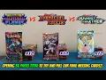 Lagu Opening 36 PACKS OF POKEMON CARDS to try and pull my FINAL MISSING CARDS from these sets!!