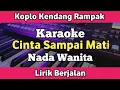 Download Lagu Karaoke - Cinta Sampai Mati Koplo Kendang Rampak Nada wanita Lirik | Yamaha PSR SX600