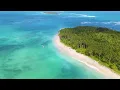 Island Getaway: 3 Hours of Amazing Drone Footage & Relaxing Ocean Sounds (4K Background Video)