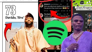 davido wins spotify race wizkid reacts curses album in new viral tweet