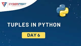 Day 6 - Tuples in Python Hands-on Training by Rutuja Kulkarni