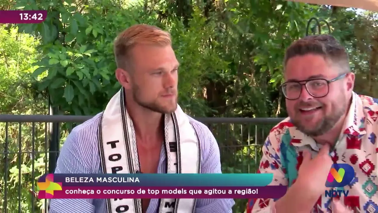 Beleza masculina: conheça o concurso de top models que agitou a região