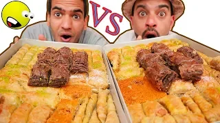 تحدي البقلاوة العراقية الأصلية صينيتين بقلاوه بوزن 5 كيلوات والعقاب يفوتكم 