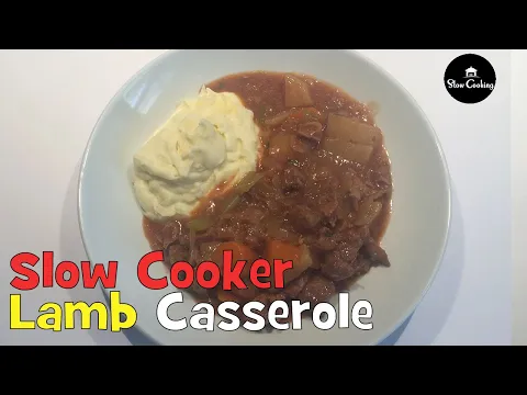 Slow Cooker Lamb Casserole
