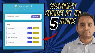 Build a To-Do App Using GitHub Copilot Chat in Visual Studio Code No Manual Coding