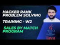 Coding Challenge Java Part 10 Sales by match Program Coding Solution Hackerrank Practice
