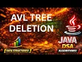 AVL Tree Deletion Java Program Java DSA