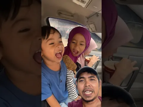 Makan Es Krim di dalam Mobil #icecream